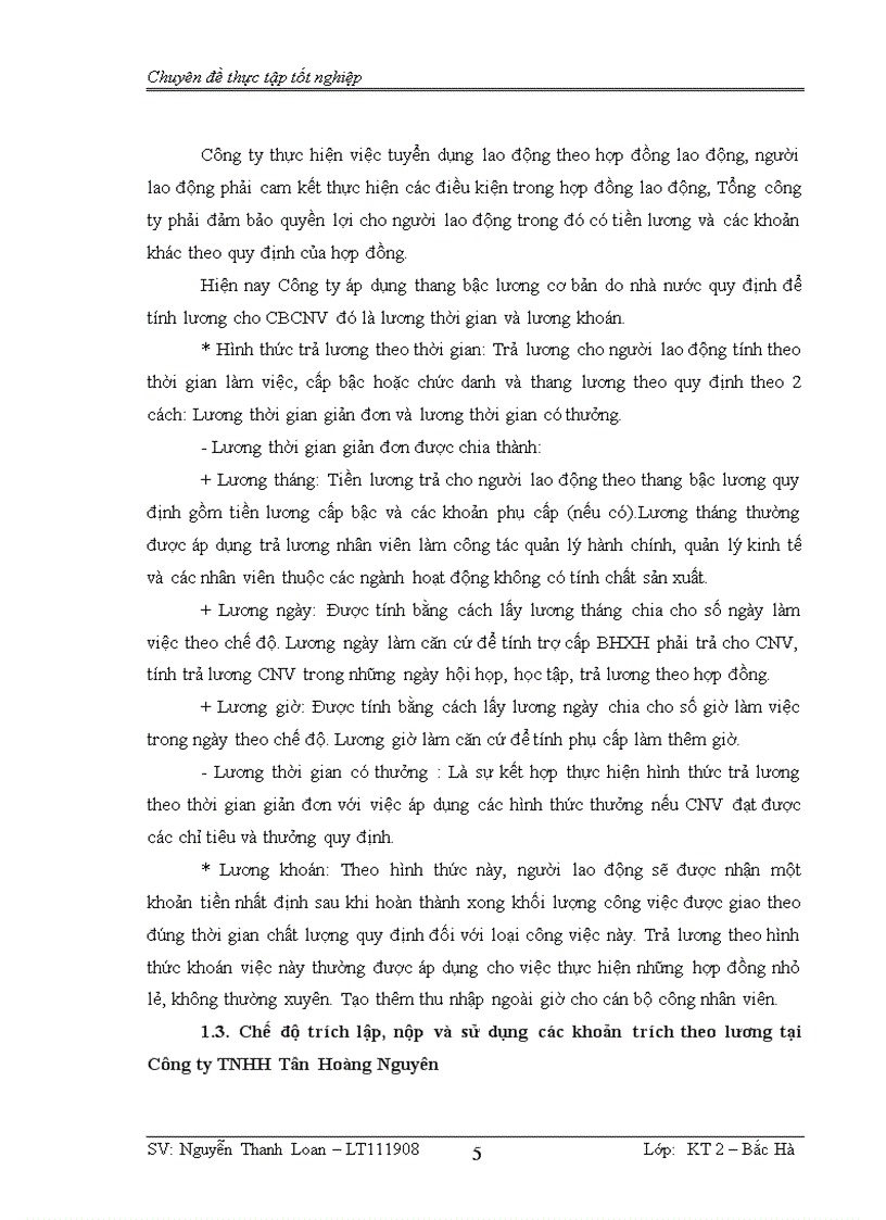 image for page Hoàn thiện kế toán tiền lương và các khoản trích theo lương tại Công ty TNHH Tân Hoàng Nguyên