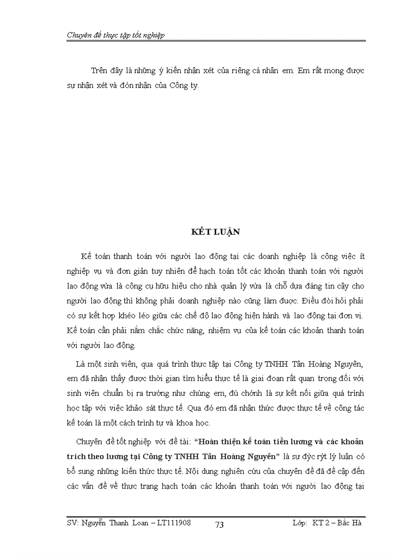 image for page Hoàn thiện kế toán tiền lương và các khoản trích theo lương tại Công ty TNHH Tân Hoàng Nguyên