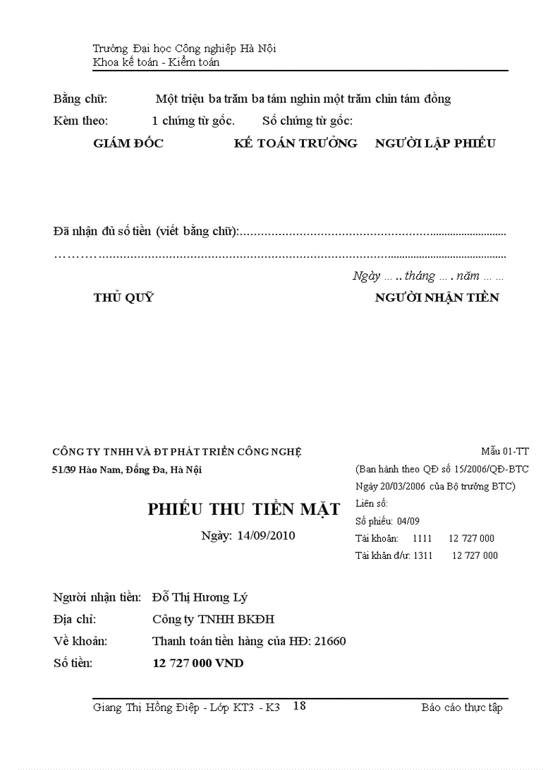 image for page Hạch toán các nghiệp vụ kế toán ở công ty