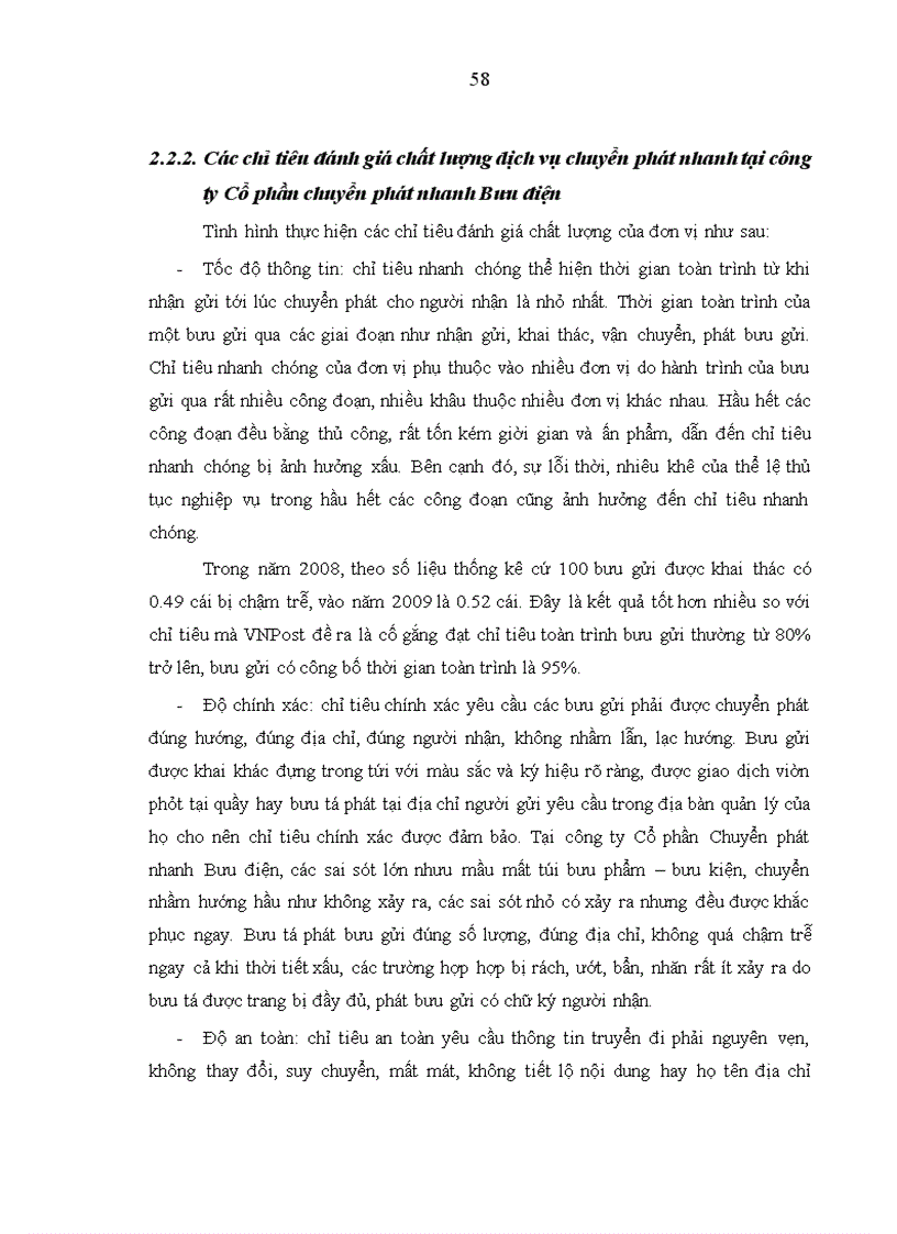 image for page Nâng cao chất lượng dịch vụ chuyển phát nhanh của Công ty CP Chuyển phát nhanh Bưu điện