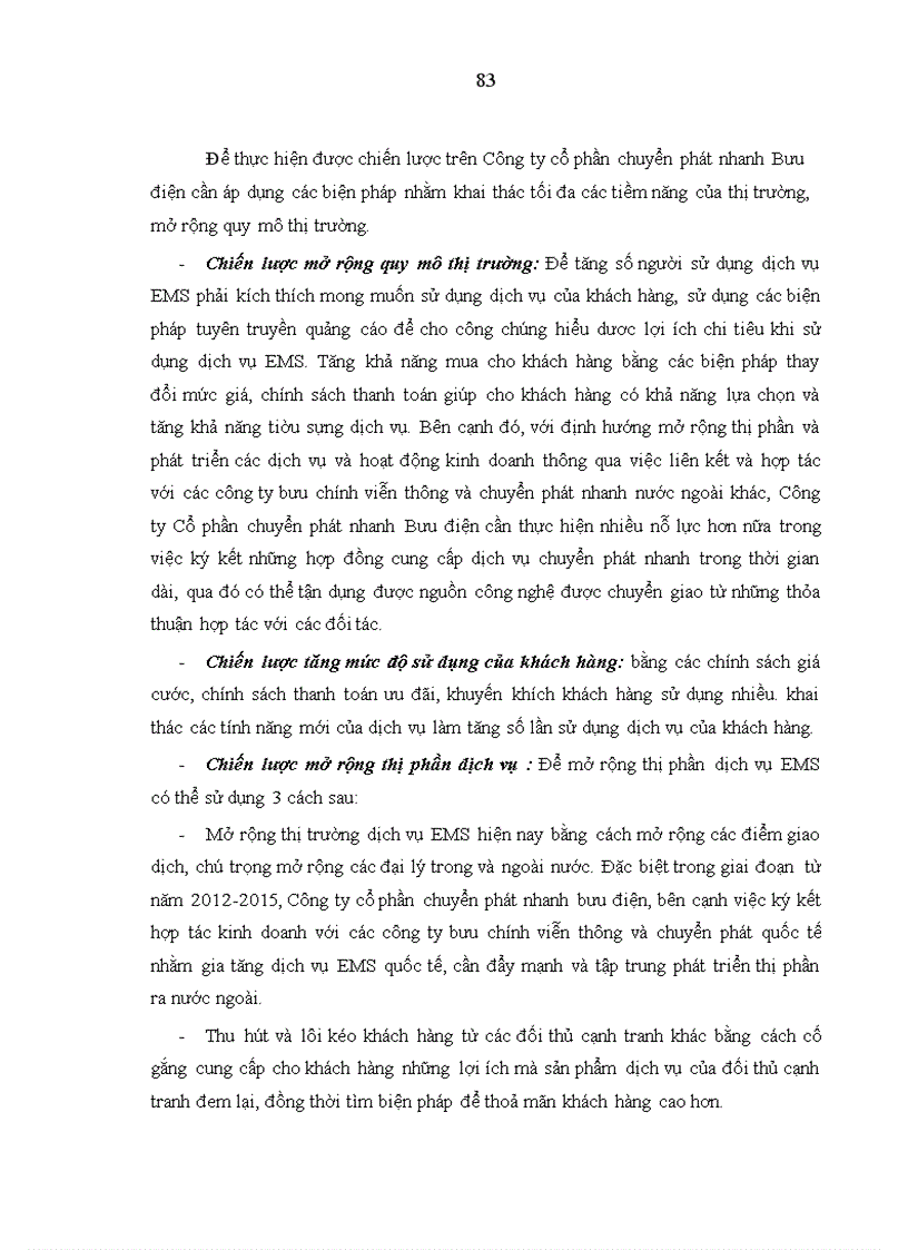 image for page Nâng cao chất lượng dịch vụ chuyển phát nhanh của Công ty CP Chuyển phát nhanh Bưu điện