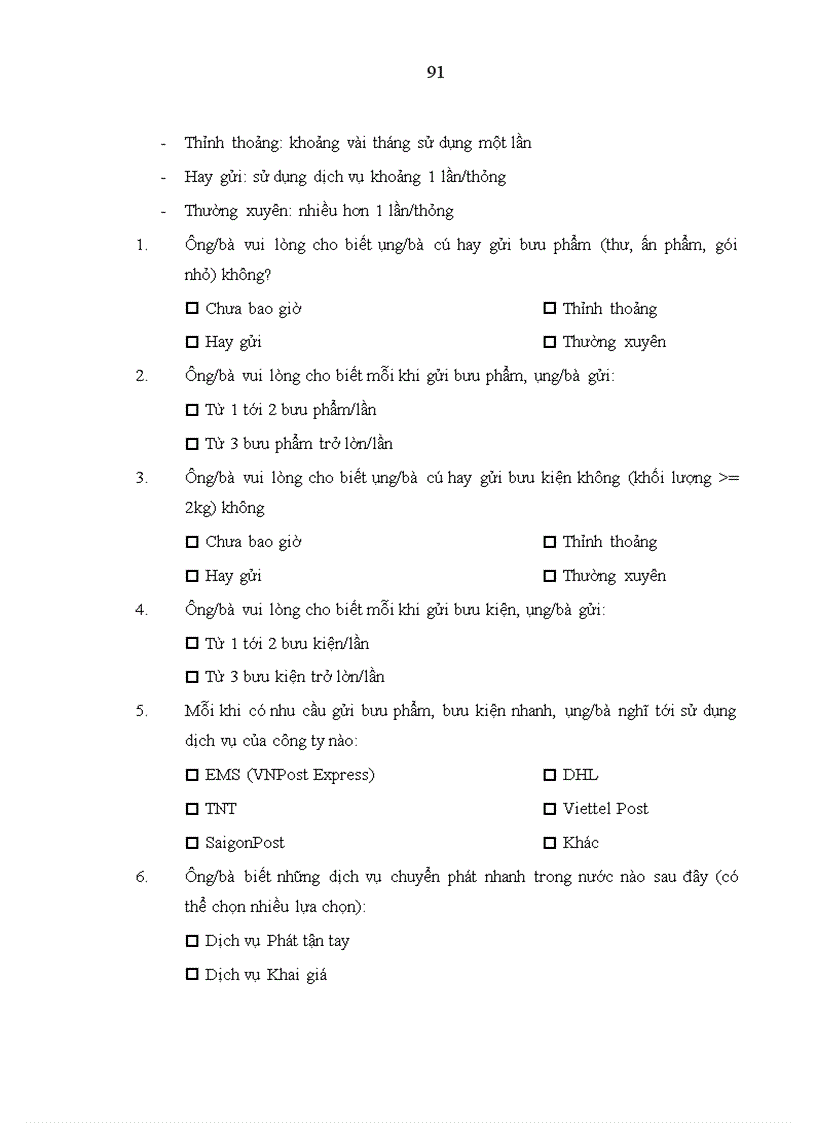 image for page Nâng cao chất lượng dịch vụ chuyển phát nhanh của Công ty CP Chuyển phát nhanh Bưu điện