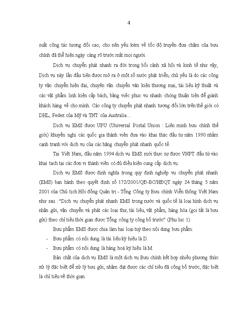 image for page Nâng cao chất lượng dịch vụ chuyển phát nhanh của Công ty CP Chuyển phát nhanh Bưu điện 1