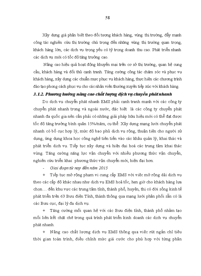 image for page Nâng cao chất lượng dịch vụ chuyển phát nhanh của Công ty CP Chuyển phát nhanh Bưu điện 4
