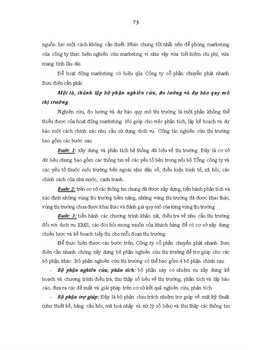 image for page Nâng cao chất lượng dịch vụ chuyển phát nhanh của Công ty CP Chuyển phát nhanh Bưu điện 4