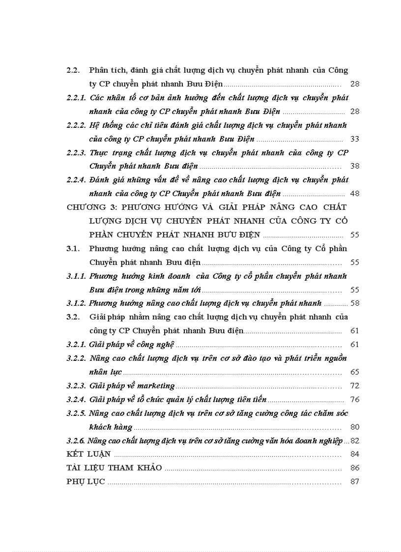 image for page Nâng cao chất lượng dịch vụ chuyển phát nhanh của Công ty CP Chuyển phát nhanh Bưu điện 5