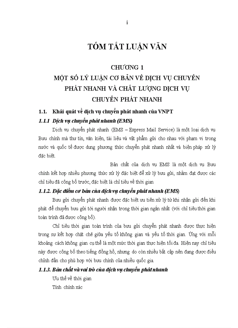 image for page Nâng cao chất lượng dịch vụ chuyển phát nhanh của Công ty CP Chuyển phát nhanh Bưu điện 5