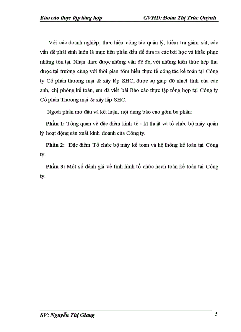 image for page Tổ chức bộ máy kế toán và hệ thống kế toán tại công ty cổ phần thương mại xây lắp shc