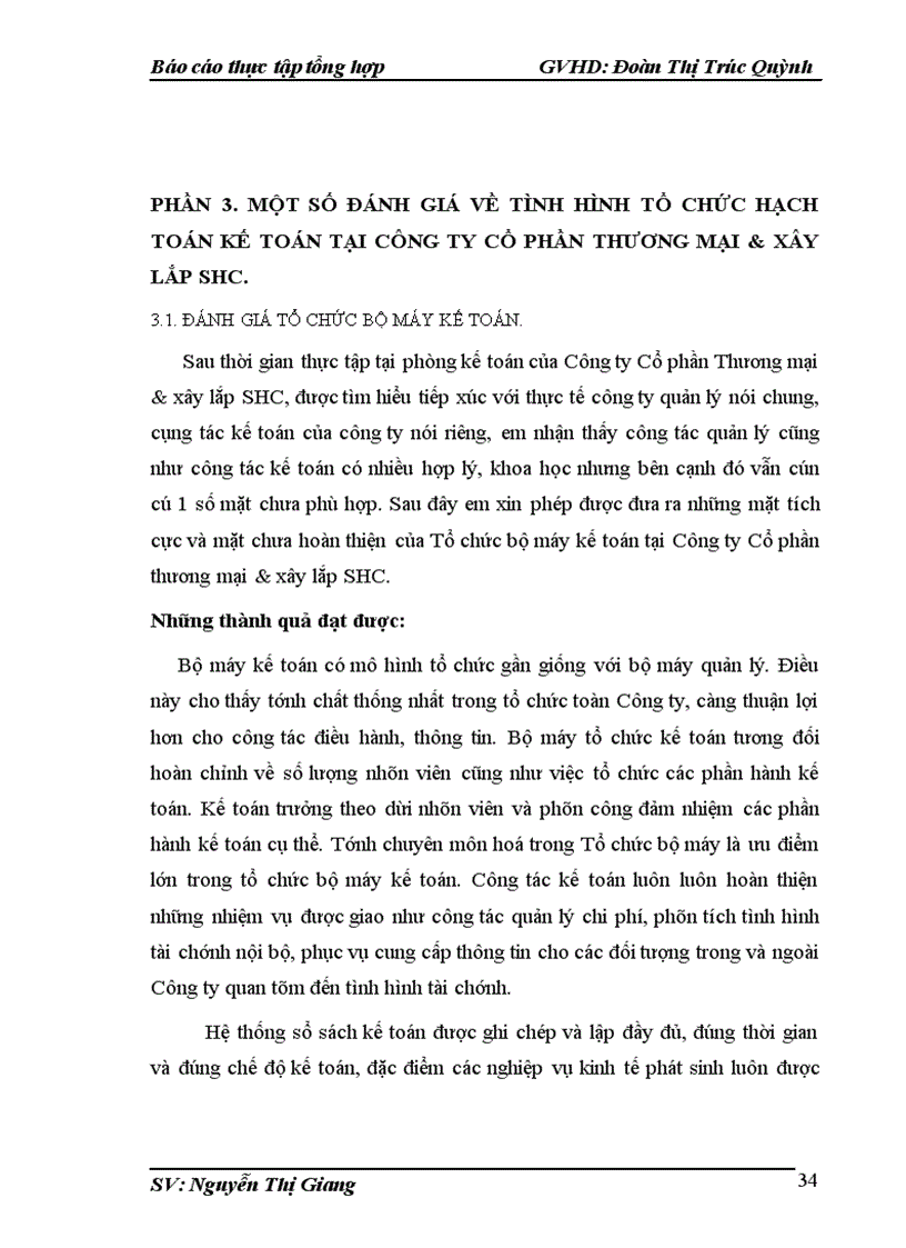 image for page Tổ chức bộ máy kế toán và hệ thống kế toán tại công ty cổ phần thương mại xây lắp shc