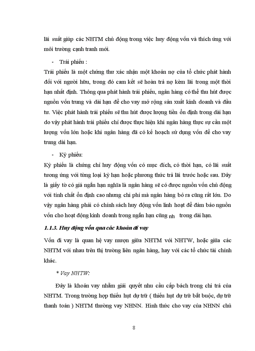 image for page Giải pháp nhằm nâng cao hiệu quả công tác huy động vốn tại NHTM CP XNK chi nhánh Hà Nội 1