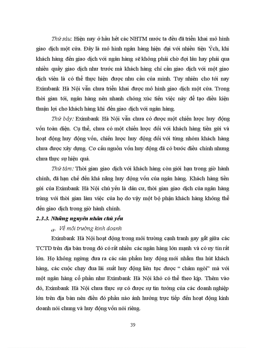 image for page Giải pháp nhằm nâng cao hiệu quả công tác huy động vốn tại NHTM CP XNK chi nhánh Hà Nội 1