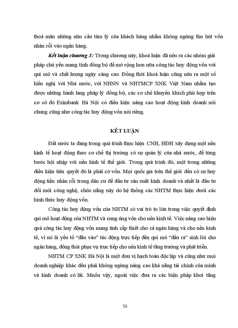 image for page Giải pháp nhằm nâng cao hiệu quả công tác huy động vốn tại NHTM CP XNK chi nhánh Hà Nội 1