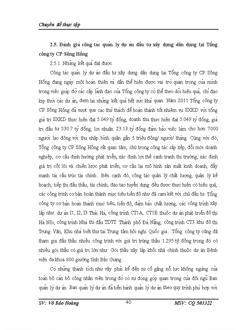 image for page Thực trạng công tác quản lý dự án xây dựng dân dụng tại tổng công ty cp sông hồng 1