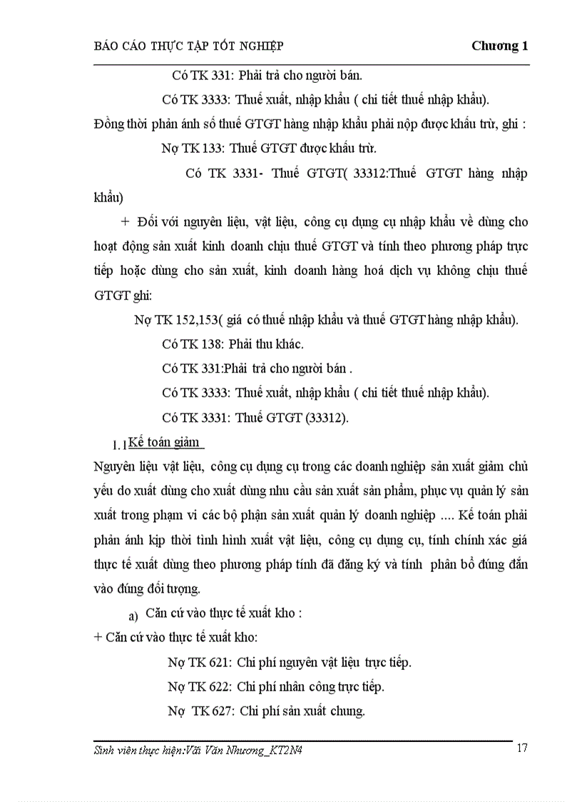 image for page Kế toán nguyên vật liệu công cụ dụng cụ tại công ty CPTM và kĩ thuật điện lạnh Quỳnh Hùng