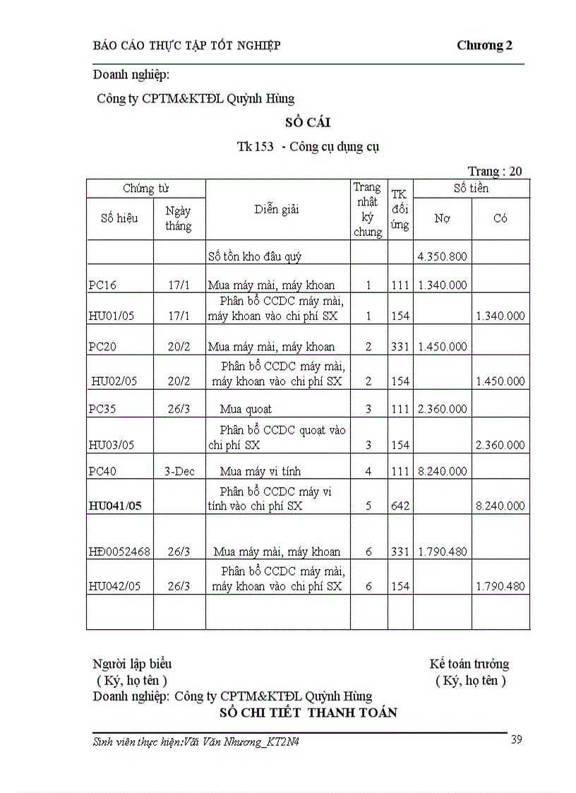 image for page Kế toán nguyên vật liệu công cụ dụng cụ tại công ty CPTM và kĩ thuật điện lạnh Quỳnh Hùng