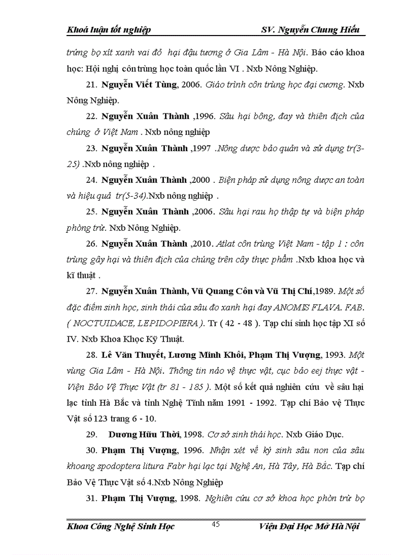 image for page Điều tra nghiên cứu sự đa dạng về thành phần loài côn trùng và đặc điểm sinh học sinh thái của sâu xám Agrotis ypsilon Trên cây lạc tại vùng ngoại thành Hà Nội vụ Xuân Hè 2012 1