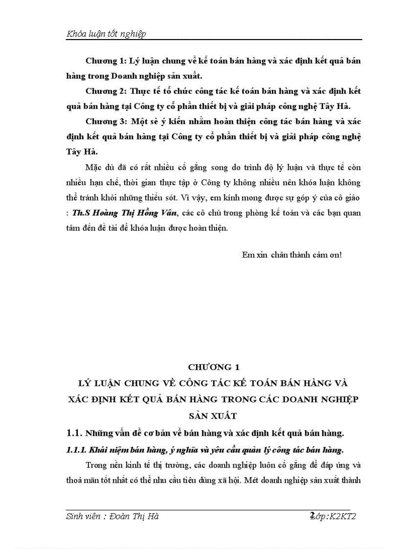 image for page KẾ TOÁN BÁN HÀNG VÀ XÁC ĐỊNH KẾT QUẢ BÁN HÀNG tại Công ty CỔ PHẦN THIẾT BỊ VÀ GIẢI PHÁP CễNG NGHỆ TÂY HÀ