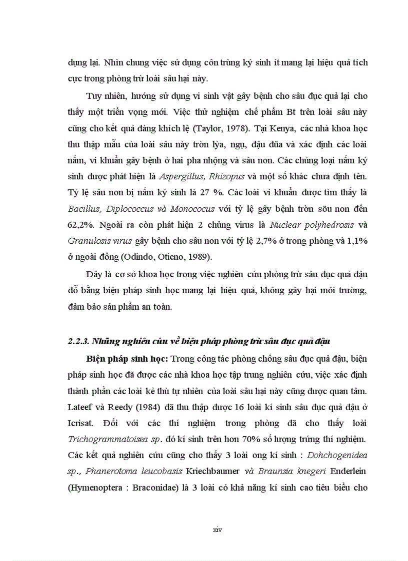 image for page Nghiên cứu đặc điểm sinh vật học và diễn biến mật độ của sâu đục quả Maruca vitrata Fabr hại cây đậu đũa vụ Xuân hè 2011 và biện pháp hóa học phòng trừ tại Gia Lâm Hà Nội