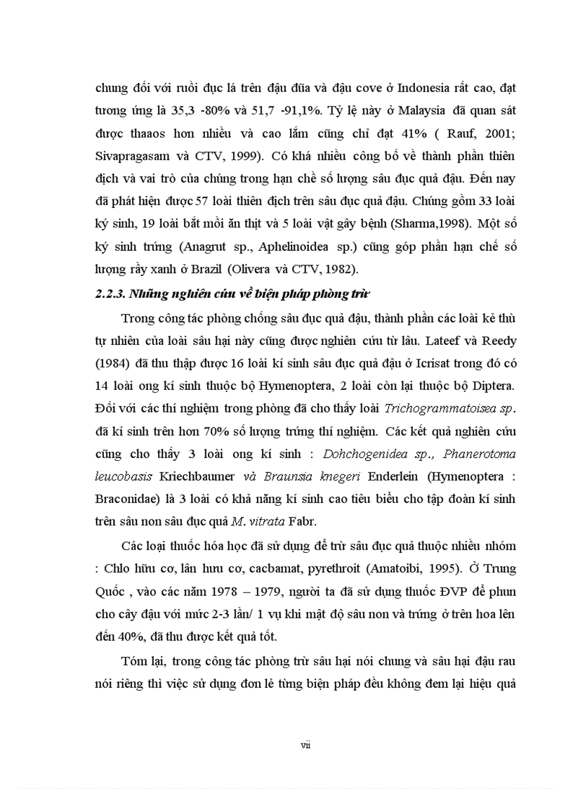 image for page Nghiên cứu sự phát sinh gây hại của sâu miệng nhai thuộc Bộ cánh vẩy Lepidoptera hại đậu rau vụ Xuân Hè 2011 tại Gia Lâm Hà Nội