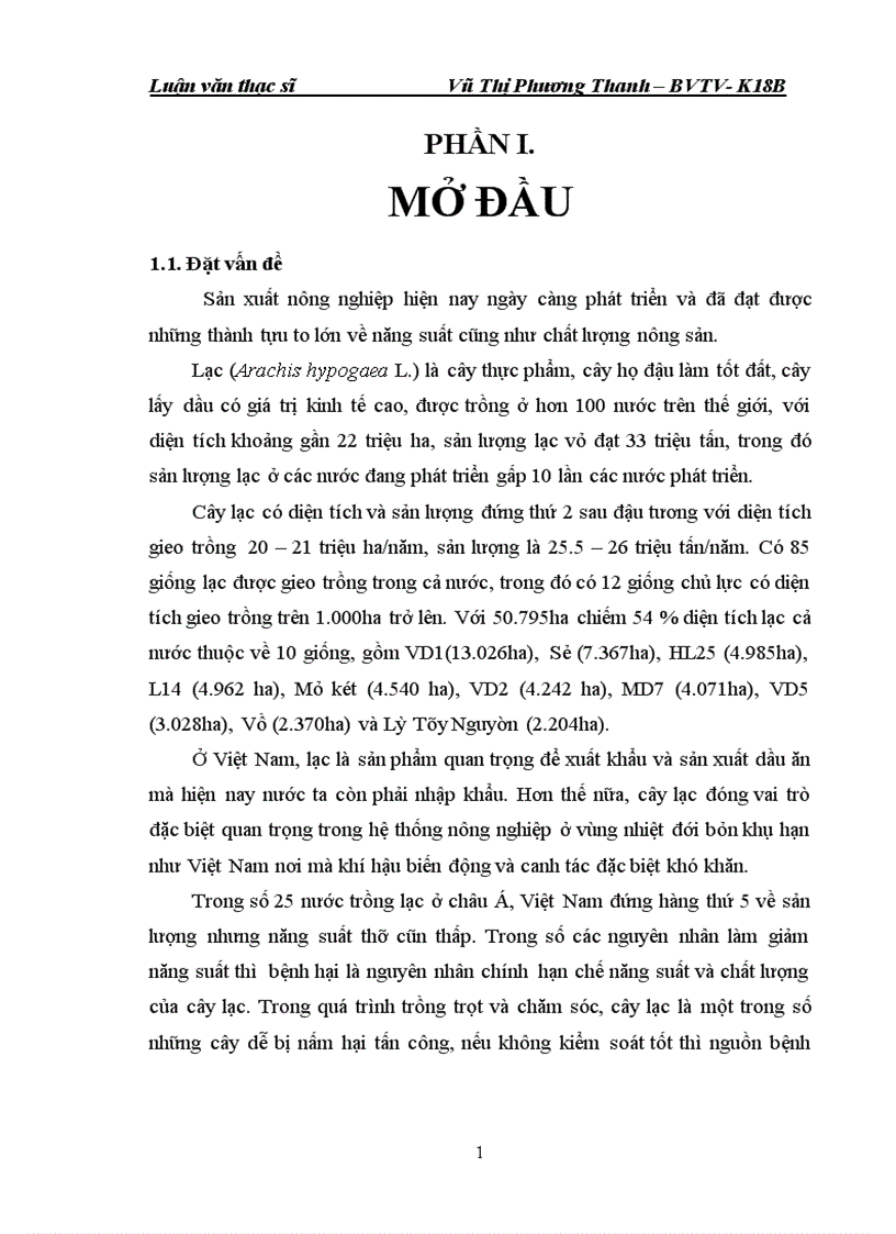 image for page NGHIÊN CứU KHả NĂNG Sử DụNG CHấT KíCH KHáNG TRONG PHòNG Trừ BệNH NấM Gỉ SắT Và Đốm nâu hại lạc