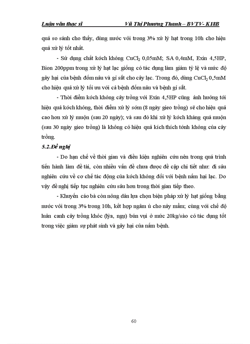 image for page NGHIÊN CứU KHả NĂNG Sử DụNG CHấT KíCH KHáNG TRONG PHòNG Trừ BệNH NấM Gỉ SắT Và Đốm nâu hại lạc