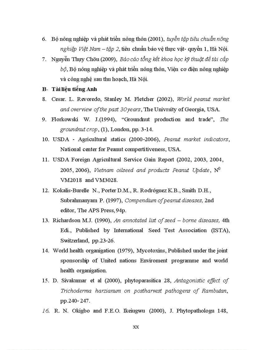 image for page Nghiên cứu sử dụng chế phẩm nấm đối kháng Trichoderma phòng chống bệnh hại chính do nấm gây ra trên nguyên liệu lạc trong kho bảo quản tại tỉnh Bắc Giang