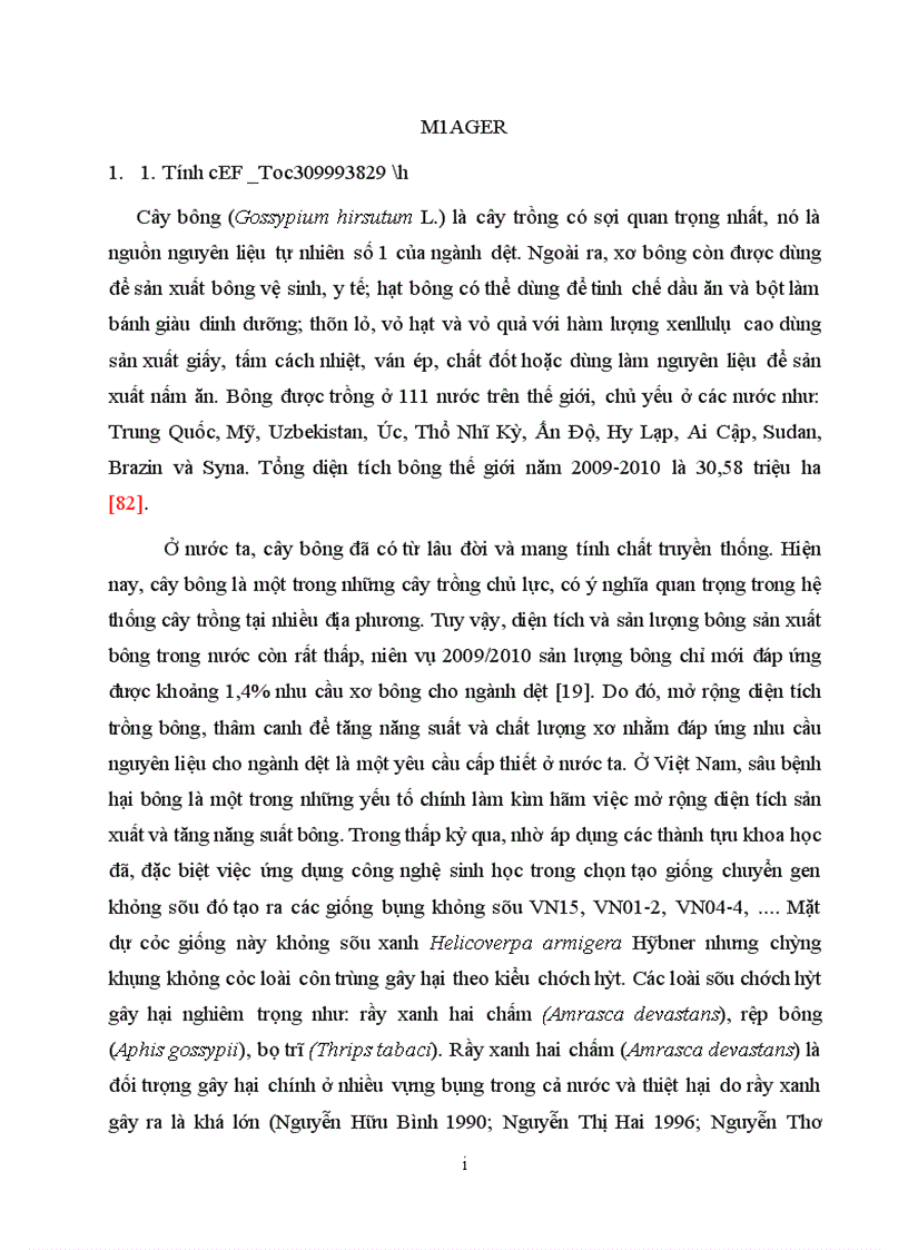 image for page Tìm hiểu mối quan hệ giữa một số đặc điểm hình thái và khả năng kháng rầy xanh hai chấm amrassca devastans của một số giống bông