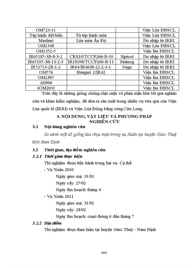 image for page So sánh một số giống lúa chịu mặn trong vụ xuân tại huyện giao thuỷ tỉnh nam định