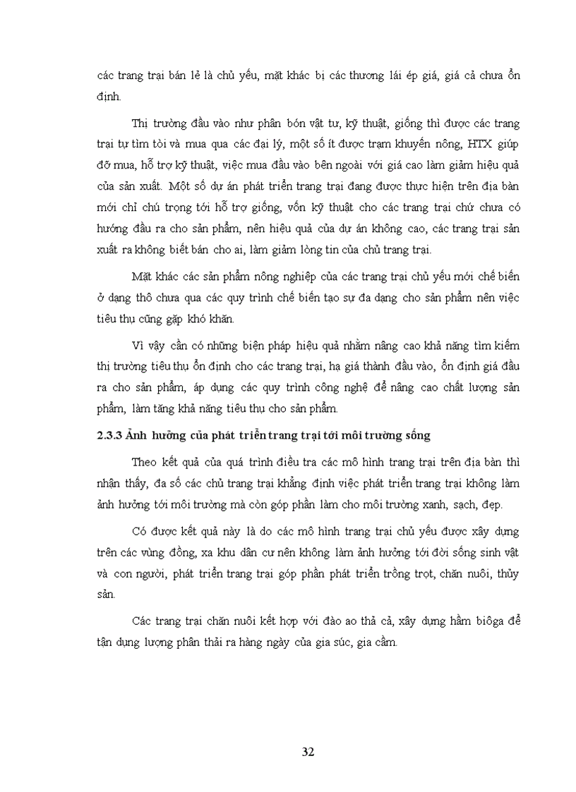 image for page Thực trạng và giải pháp phát triển kinh tế trang trại ở xã đa tốn huyện gia lâm thành phố hà nội