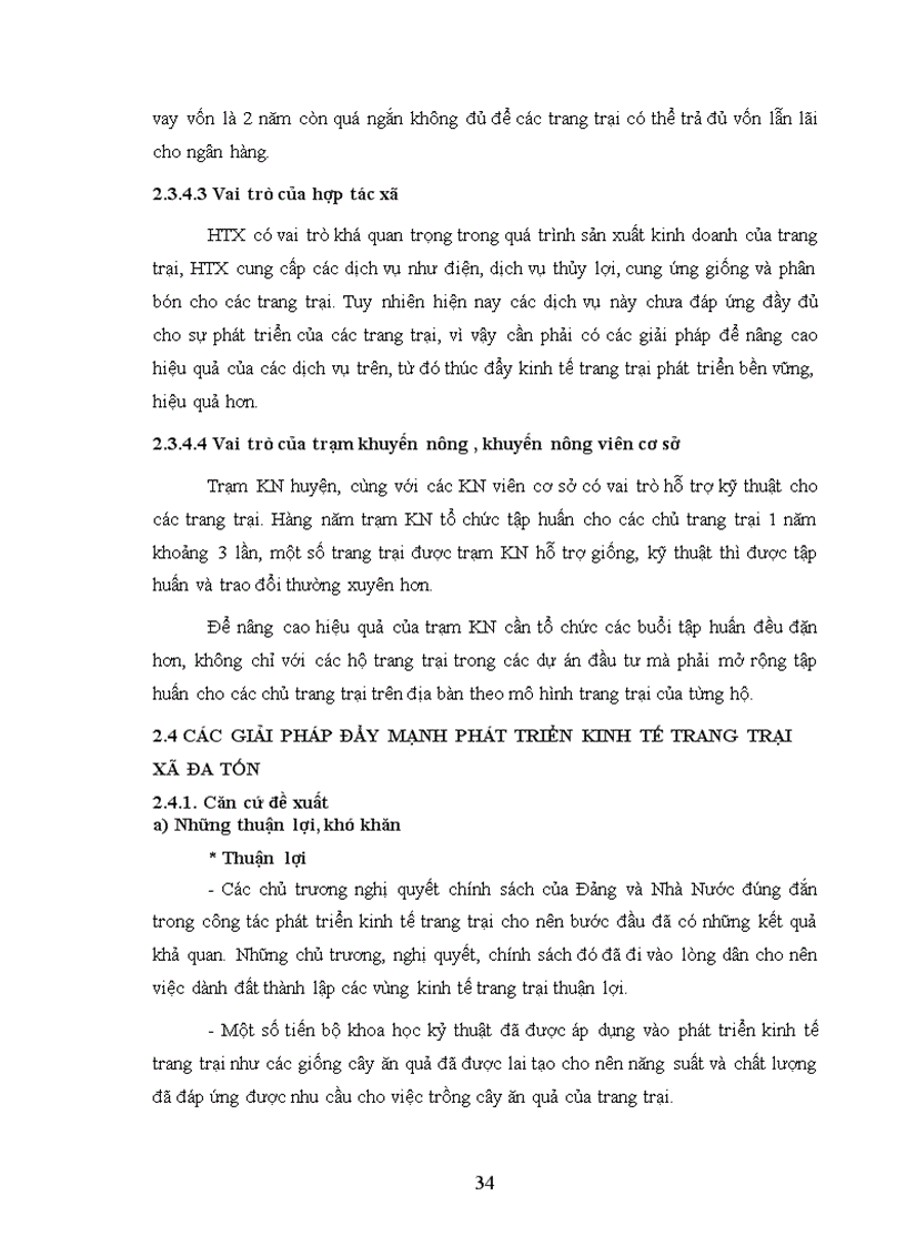 image for page Thực trạng và giải pháp phát triển kinh tế trang trại ở xã đa tốn huyện gia lâm thành phố hà nội