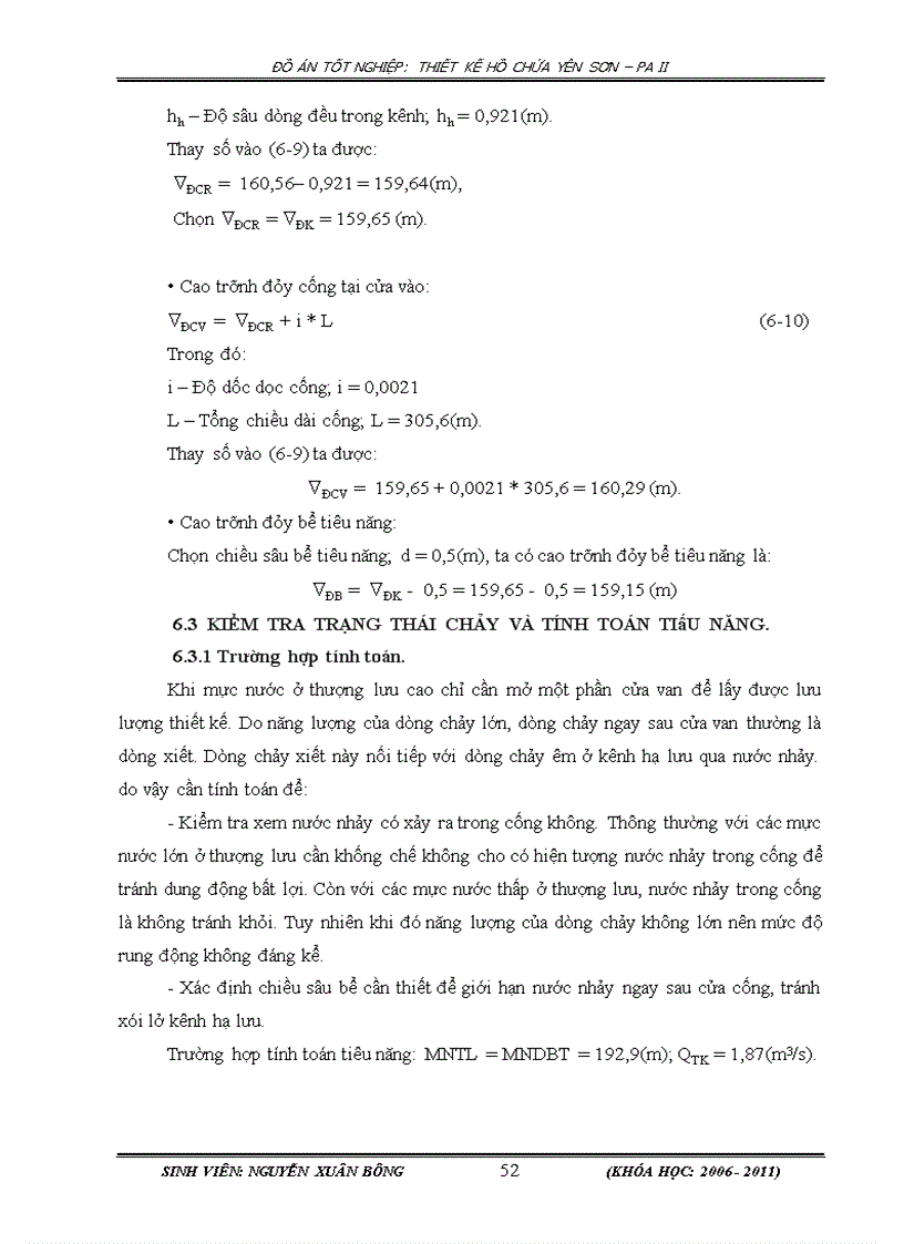 image for page Thiết kế hồ chứa Yên Sơn