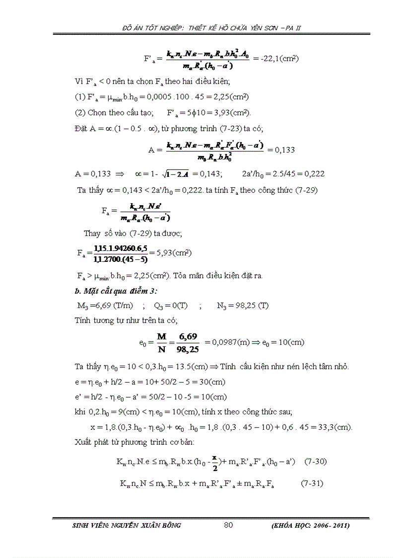 image for page Thiết kế hồ chứa Yên Sơn