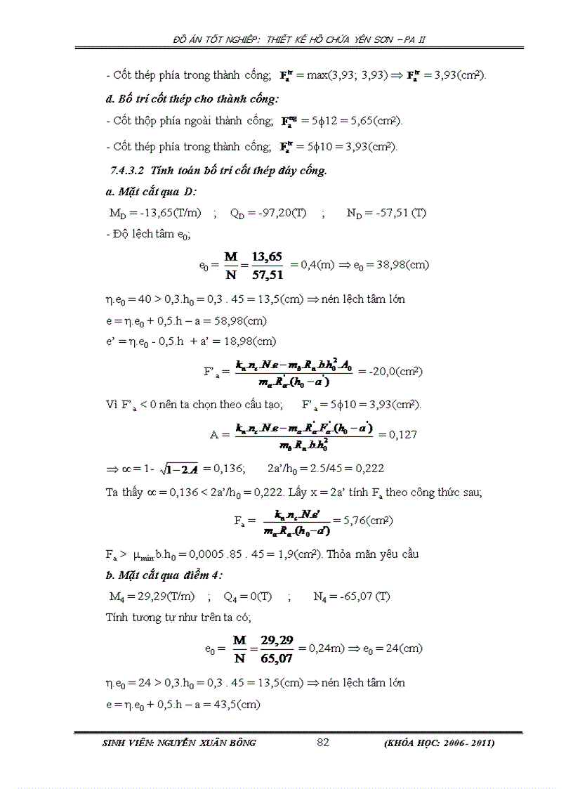 image for page Thiết kế hồ chứa Yên Sơn