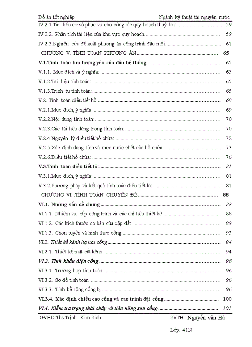 image for page Quy hoạch hệ thống tưới hồ Quang yên Vĩnh Phúc