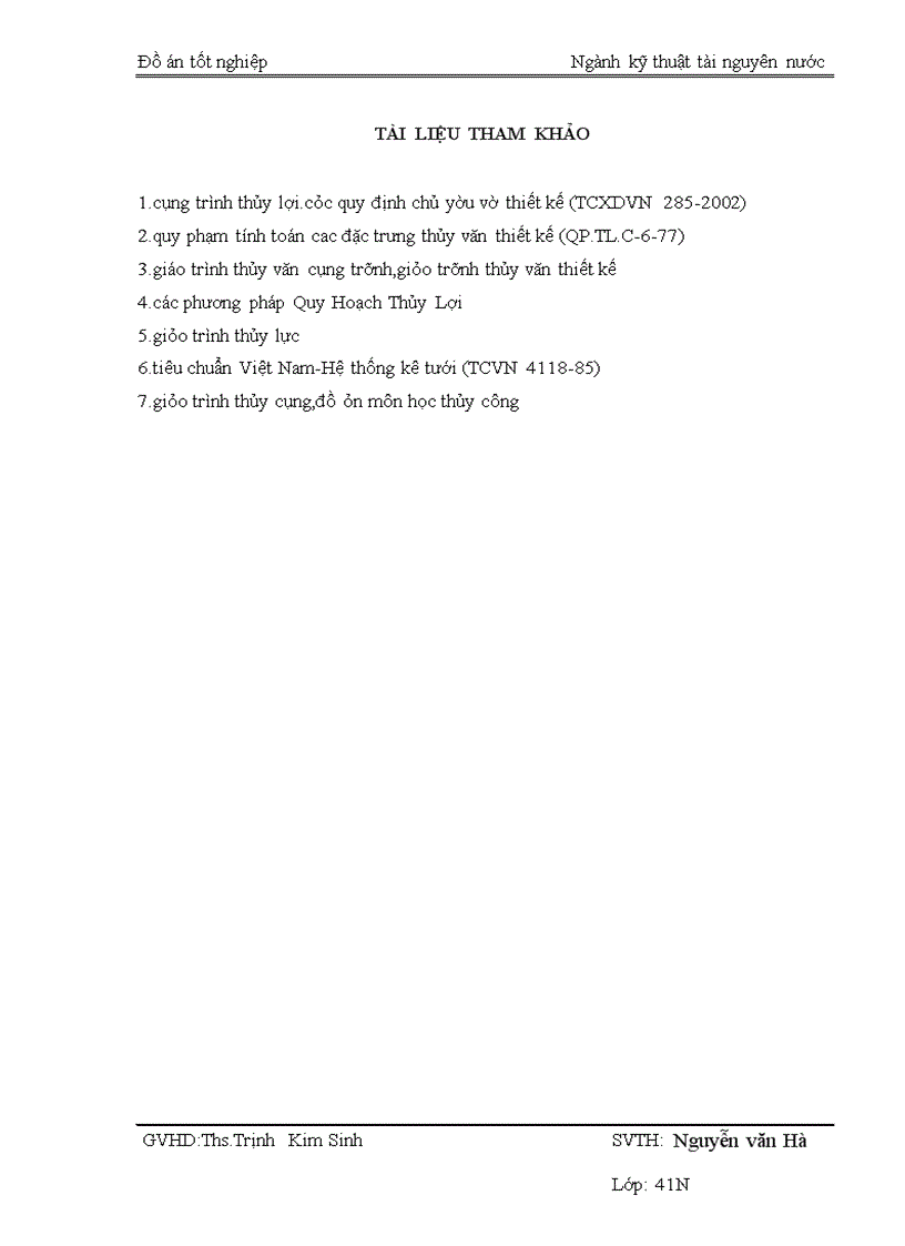 image for page Quy hoạch hệ thống tưới hồ Quang yên Vĩnh Phúc