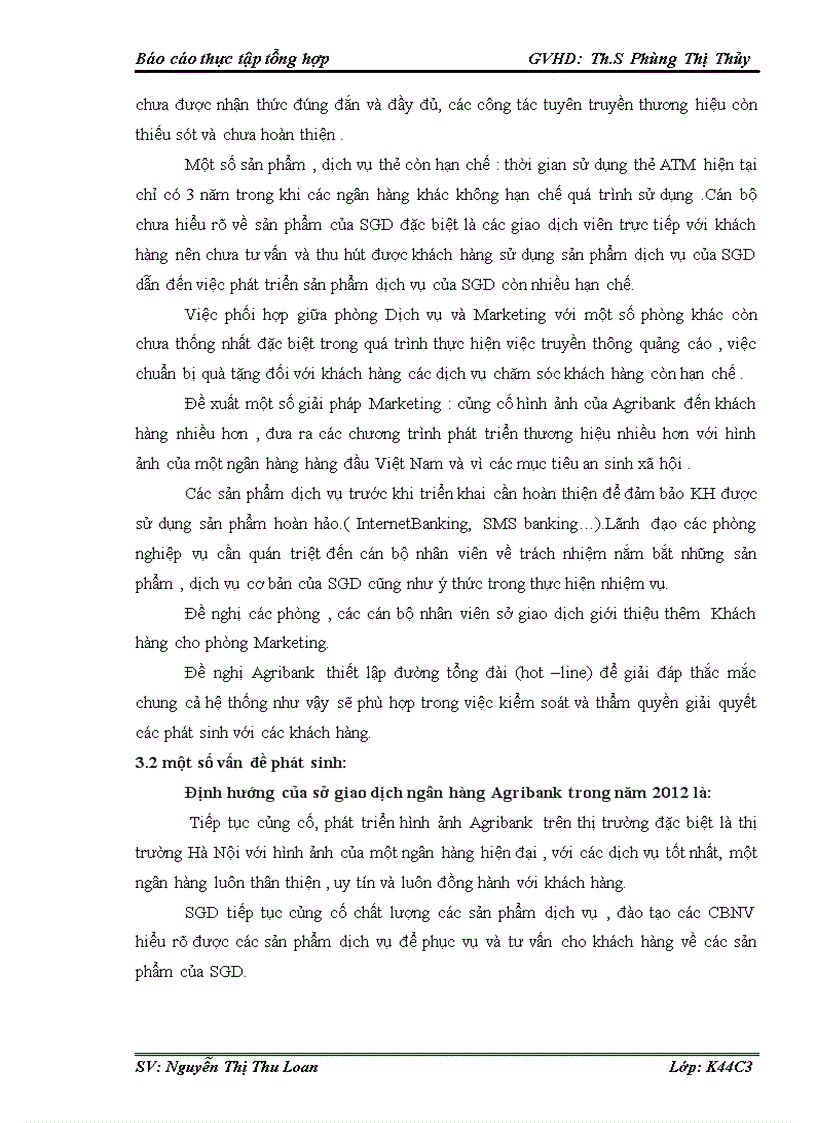 image for page Tình hình tổ chức hoạt động kinh doanh và hoạt động marketing của sở giao dịch ngân hàng nông nghiệp và phát triển nông thôn VIỆT NAM