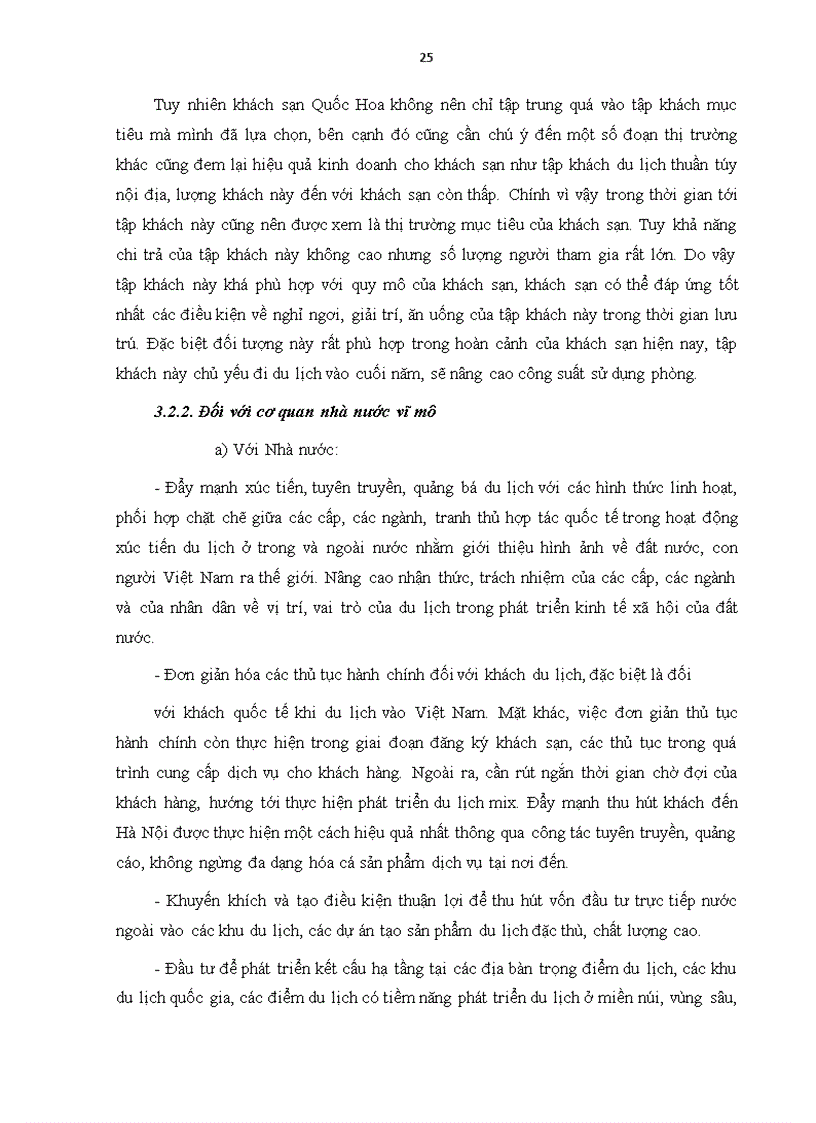 image for page Hoàn thiện phân đoạn và lựa chọn thị trường mục tiêu cho khách sạn Quốc Hoa Hà Nội