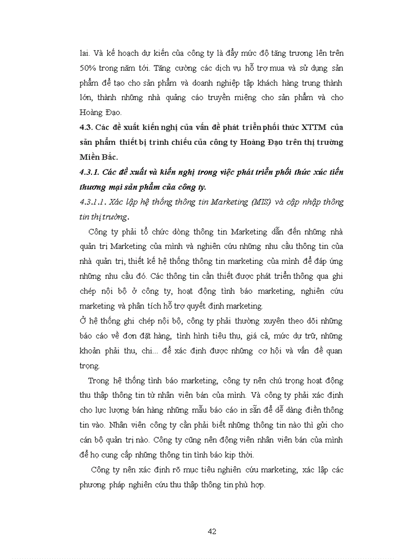 image for page Phát triển phối thức xúc tiến thương mại sản phẩm thiết bị trình chiếu của công ty Cổ phần Đầu tư Hoàng Đạo trên thị trường Miền Bắc