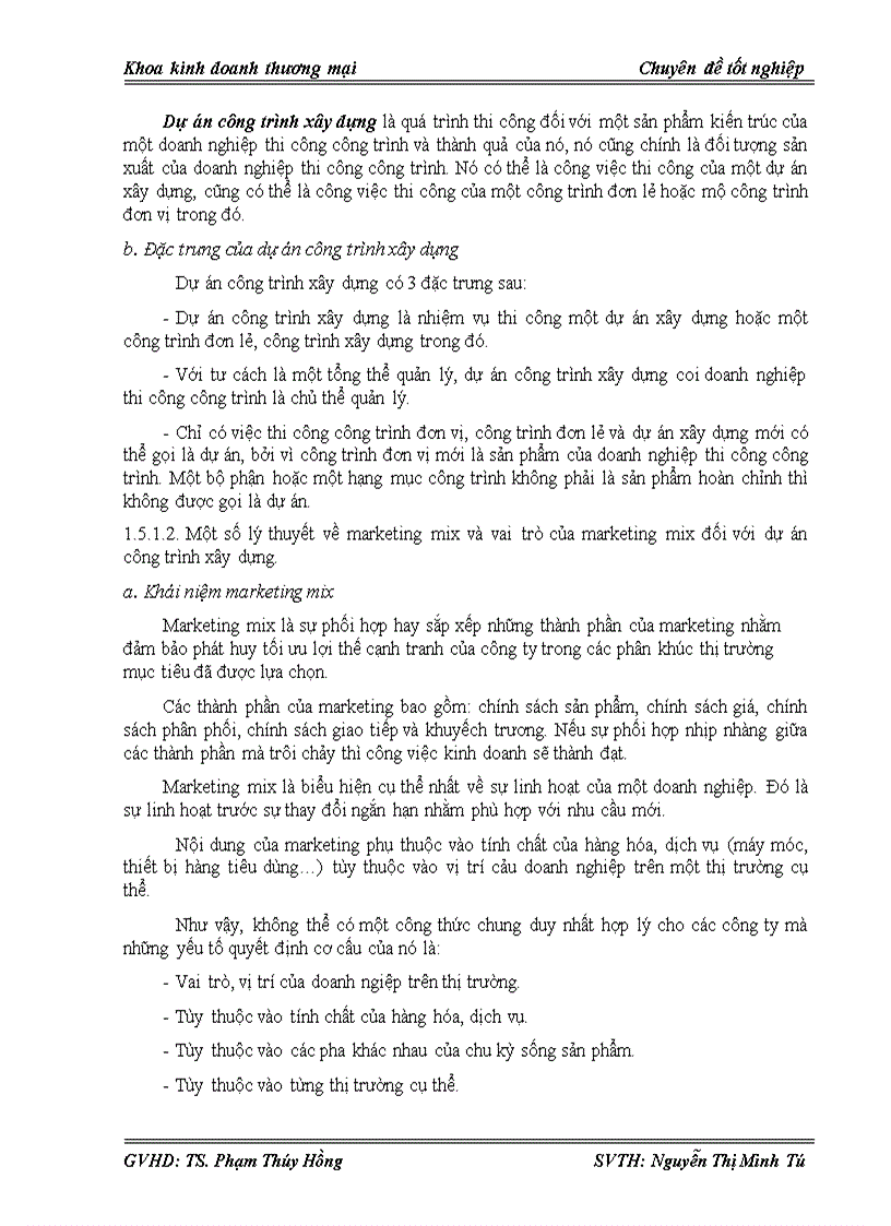 image for page Giải pháp marketing mix nhằm nâng cao năng lực cạnh tranh marketing cho sản phẩm dự án công trình xây dựng của công ty TNHH thương mại và xây dựng công trình Đăng Minh