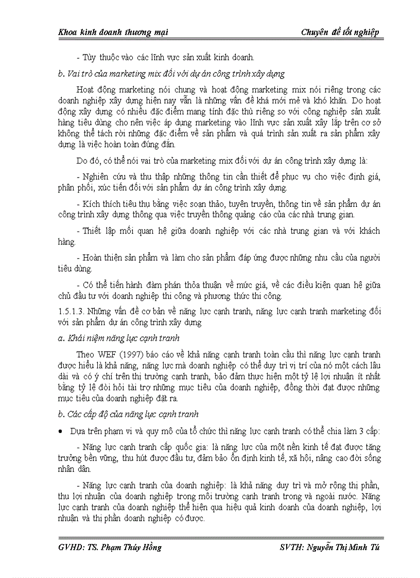 image for page Giải pháp marketing mix nhằm nâng cao năng lực cạnh tranh marketing cho sản phẩm dự án công trình xây dựng của công ty TNHH thương mại và xây dựng công trình Đăng Minh