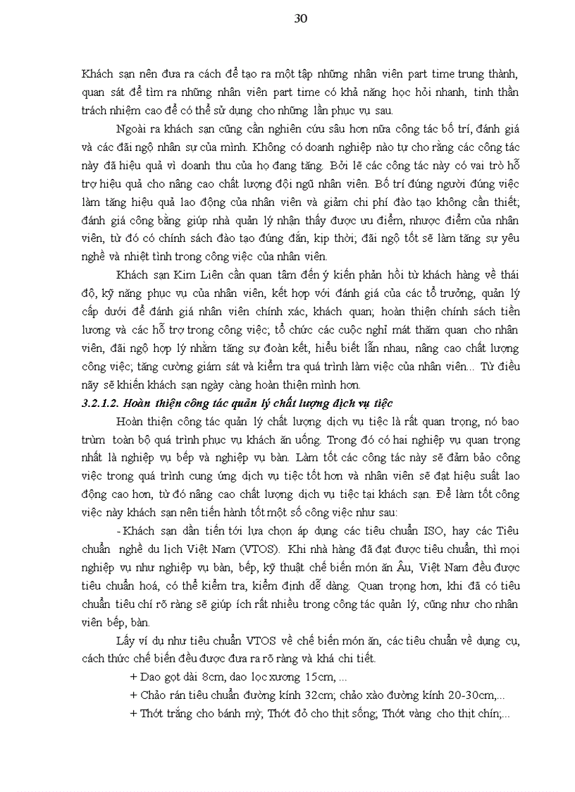 image for page Giải pháp nâng cao chất lượng dịch vụ tiệc tại khách sạn Kim Liên Hà Nội