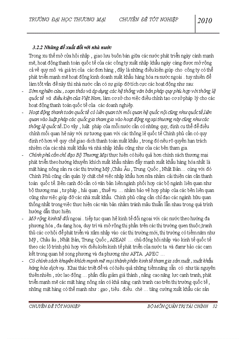 image for page Hoàn thiện quản trị thanh toán xuất khẩu hàng nông sản tại công ty cổ phần xuất nhập khẩu Bắc Giang