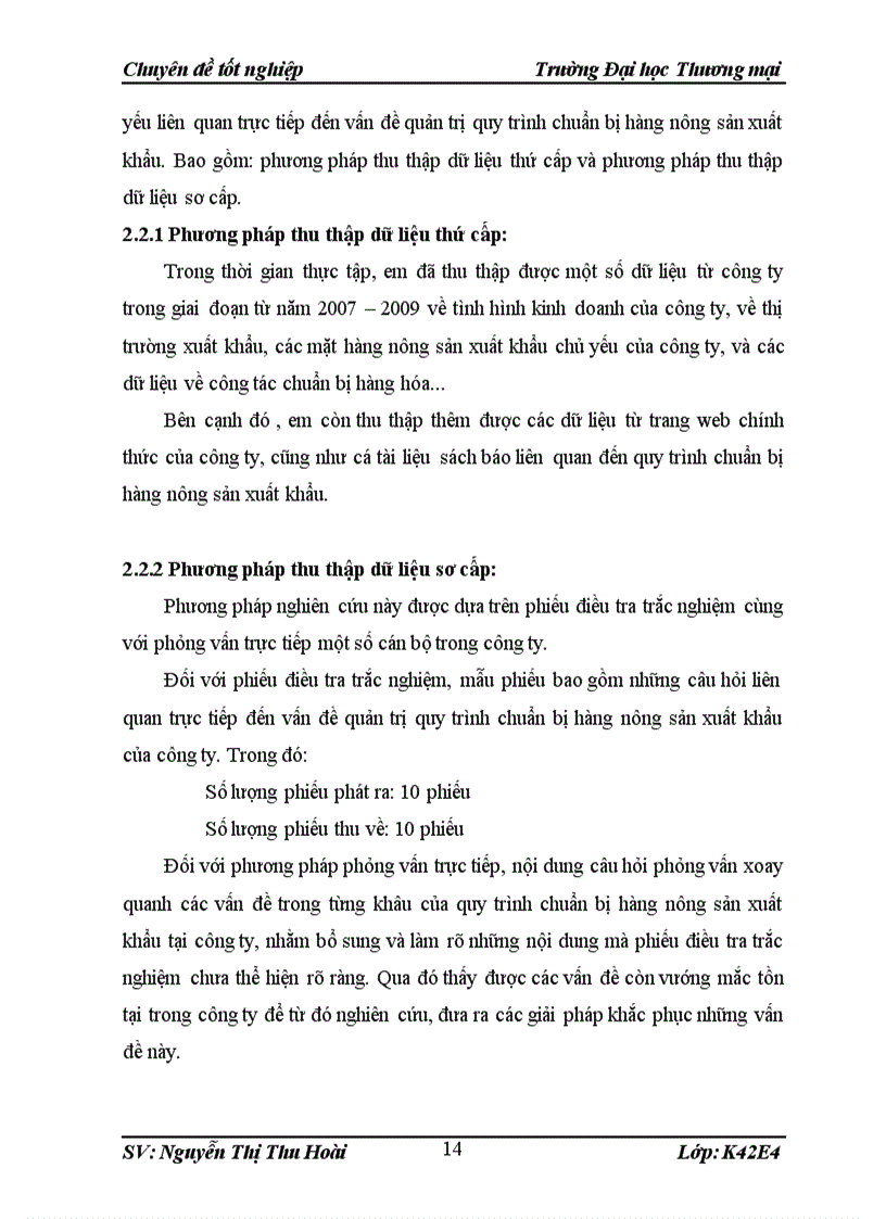 image for page Quản trị quy trình chuẩn bị hàng nông sản xuất khẩu sang thị trường EU của Công ty cổ phần INTIMEX Việt Nam