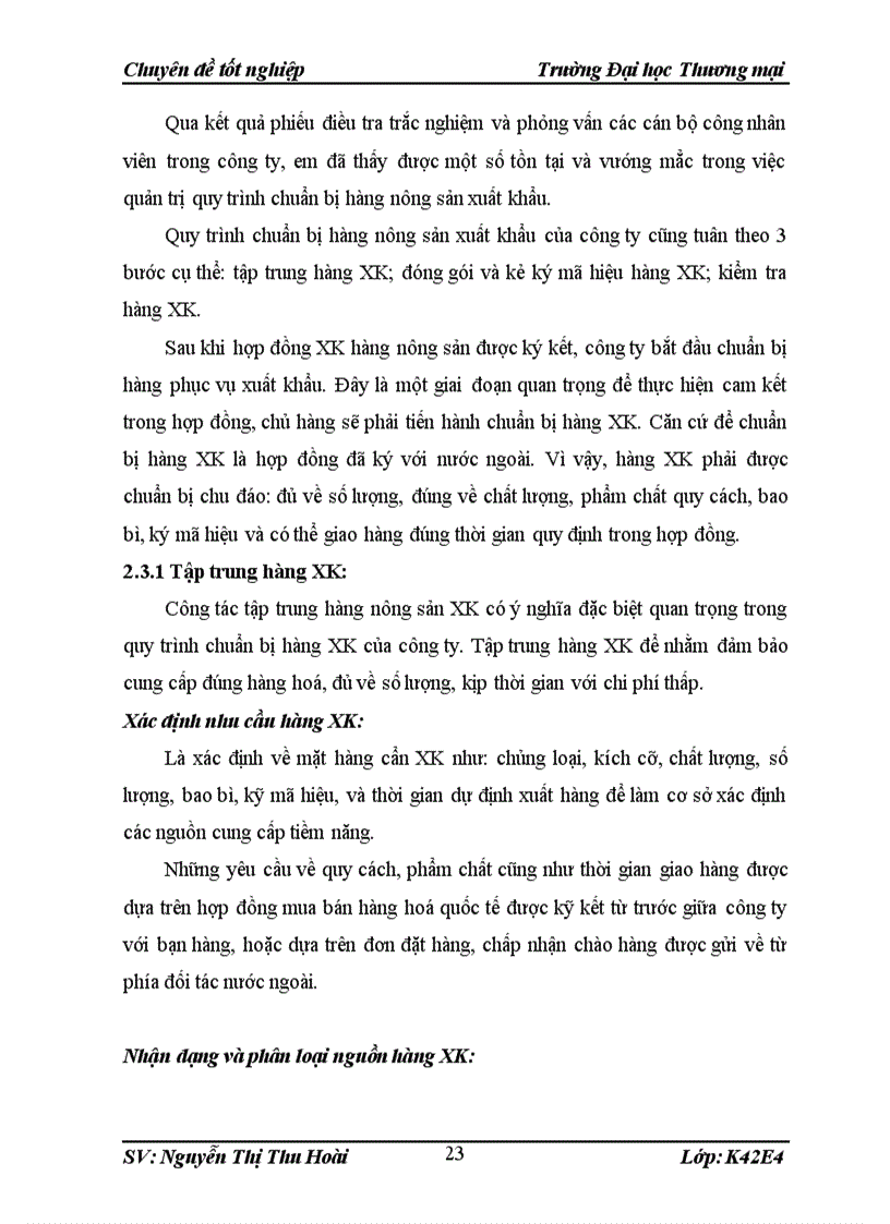 image for page Quản trị quy trình chuẩn bị hàng nông sản xuất khẩu sang thị trường EU của Công ty cổ phần INTIMEX Việt Nam