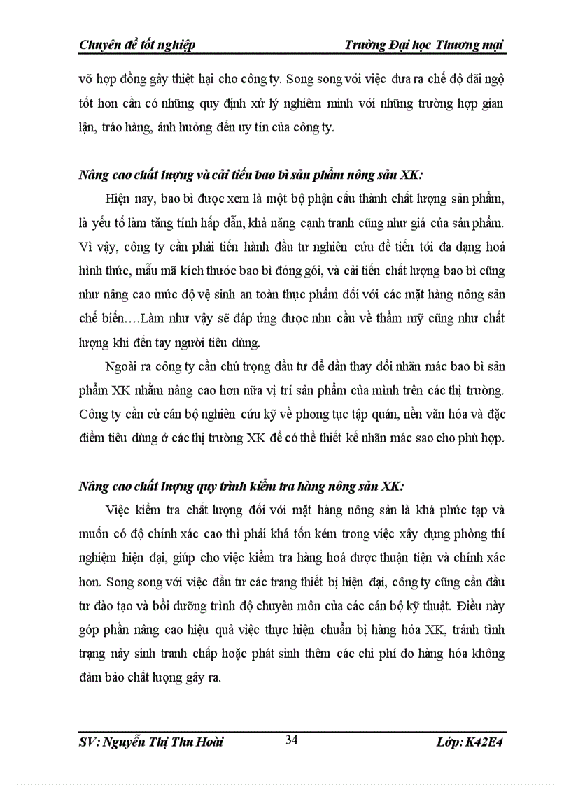 image for page Quản trị quy trình chuẩn bị hàng nông sản xuất khẩu sang thị trường EU của Công ty cổ phần INTIMEX Việt Nam