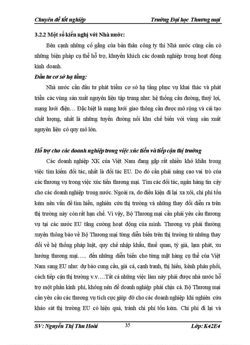 image for page Quản trị quy trình chuẩn bị hàng nông sản xuất khẩu sang thị trường EU của Công ty cổ phần INTIMEX Việt Nam