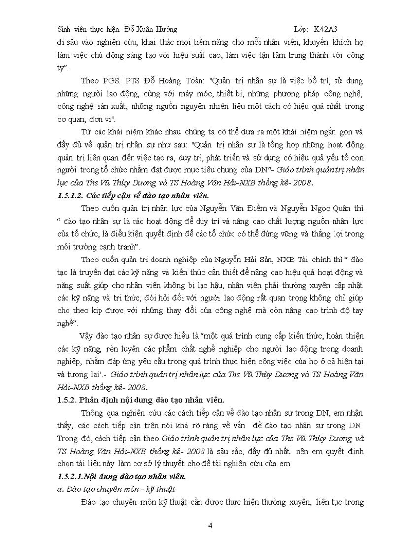 image for page Đẩy mạnh công tác đào tạo nhân viên tại tổng công ty cổ phần dệt may hà nội hanosimex