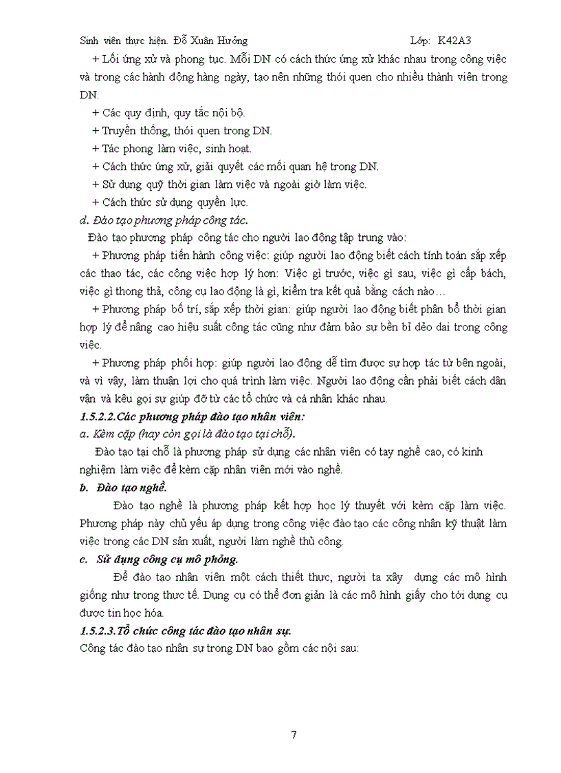 image for page Đẩy mạnh công tác đào tạo nhân viên tại tổng công ty cổ phần dệt may hà nội hanosimex