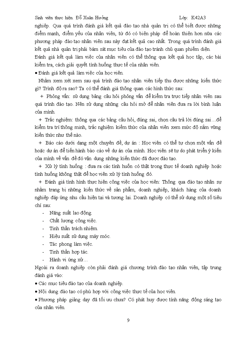 image for page Đẩy mạnh công tác đào tạo nhân viên tại tổng công ty cổ phần dệt may hà nội hanosimex