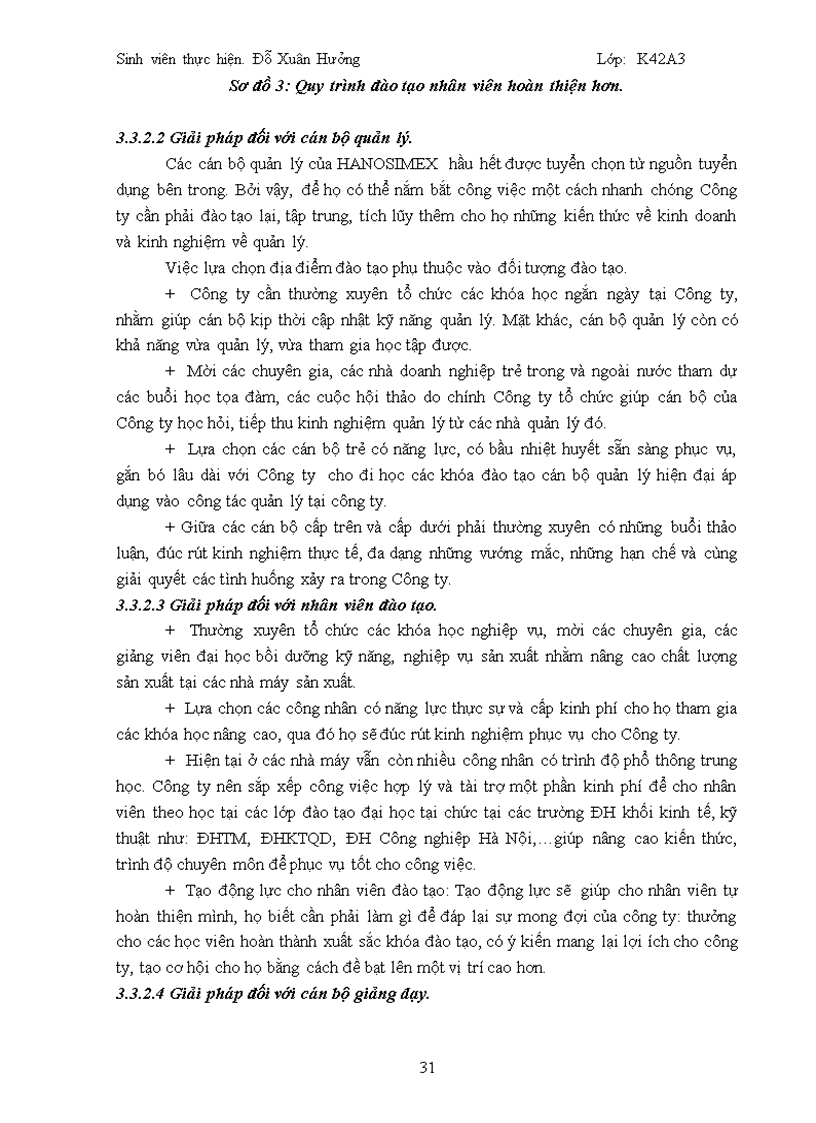image for page Đẩy mạnh công tác đào tạo nhân viên tại tổng công ty cổ phần dệt may hà nội hanosimex